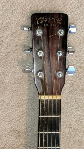 Vintage 1971 Martin D - 18 As Found Acoustic Guitar W/case
