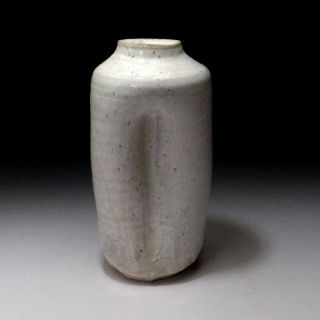 Ao3: Vintage Japanese Pottery Vase For Hanging,  Seto Ware,  Tea Ceremony