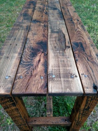 Bench - Reclaimed Pallet Wood - Handmade - UpCycled - Vintage,  Rustic Look 5