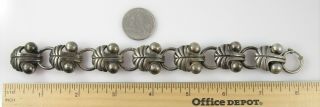 Taxco Mexico Southwest RM Bracelet Vintage Signed Silver 65.  7g | 8 