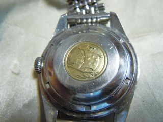 Vintage Eterna - Matic Kontiki Cal1424 Ud Ref 130tt Gold Seal Automatic Watch