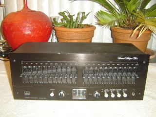 Adc Ss - 2 Mark I Sound Shaper Two,  12 Band Stereo Frequency Equalizer Eq,  Vintage