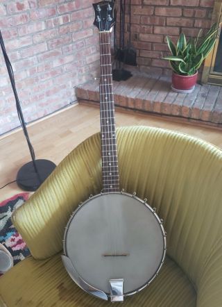 Very Rare 1963 Gibson RB - 170 5 - String Open Back Banjo w/ Case 2