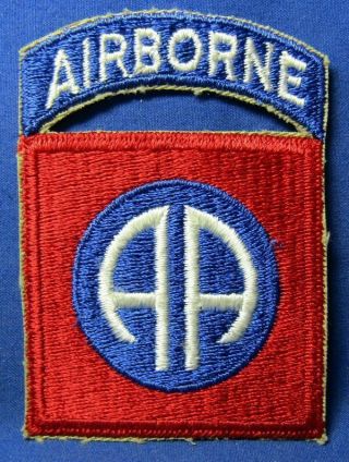 Wwii 82nd Airborne Division Di Unit Crest Patch