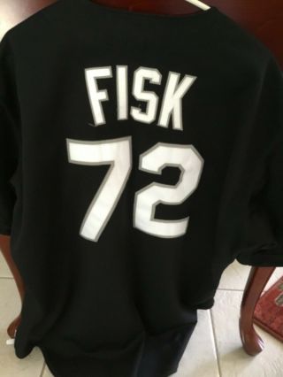 Carlton Fisk 1991 game White Sox alternate jersey.  HOF’er.  Rare 1 yearstyle 3