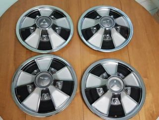 1967 Dodge Gts Charger Coronet Hubcaps Wheel Covers Vintage Never Installed