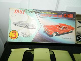 Jo Han Build 3 Ways,  1961 Dodge Dart 2461:139 Vintage Model 4