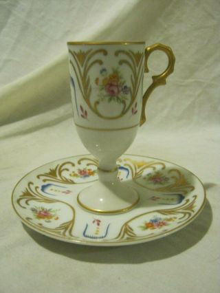 Vintage Lefton China Tea Cup And Saucer,  Mod.  2421 (019 - 8)