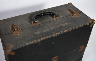 Vintage TV Repairman ' s Case w/ 77 Old RCA Vacuum Tubes in Boxes - Detroit Estate 2
