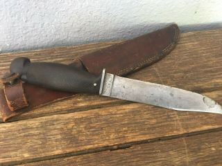 VTG Case Expert XX Fixed Knife Blade Leather Sheath 2