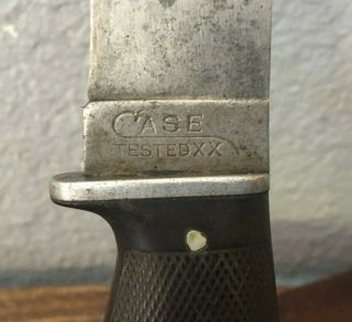 VTG Case Expert XX Fixed Knife Blade Leather Sheath 7
