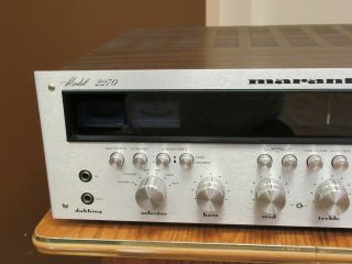 Marantz 2270 Stereo Vintage Receiver Amplifier AMP Serviced RESTORED 4