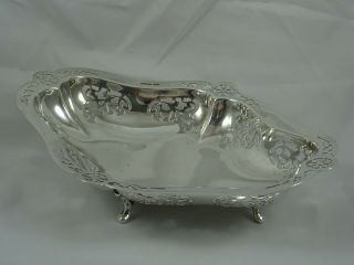 Attractive Solid Silver Fruit Dish,  1933,  428gm
