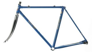 GIOS COMPACT COLUMBUS SLX STEEL FRAMESET FRAME SET VINTAGE 80s LUGS ROAD BIKE 2