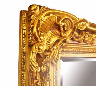 Gold Large Rectangular Mirror Antique Style Gilt Shabby Chic Large 6,  5,  4,  3,  2 FT 8