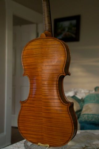 Eduard Reichert Dresden Old Antique Vintage Violin violin 4/4 Fiddle Geige 5