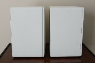 Vintage A/D/S/ L400E Loudspeaker System Bookshelf Speakers ADS White 4