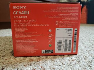 Sony Alpha a6400 Mirrorless Digital Camera with 18 - 135mm Lens - rarely 3 mos 6