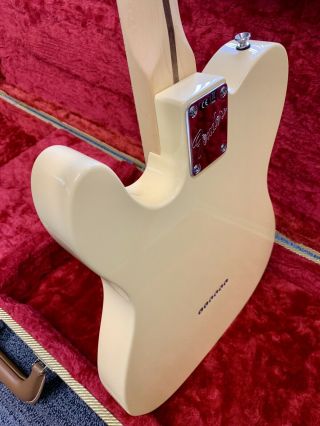 Fender American Performer Telecaster Vintage White w/New Hardshell Tweed Case 7