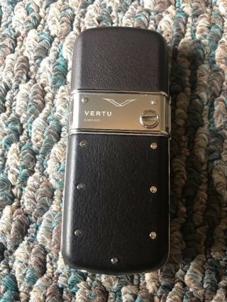 Rare Vertu Constellation Classic Black Leather (u.  S.  Seller)