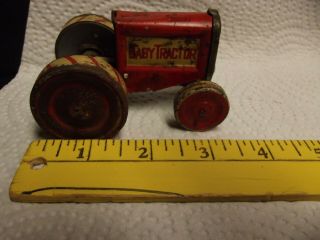 TIN LITHO TOY ANIMATE BABY TRACTOR 5