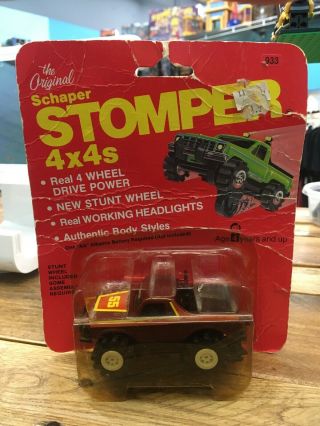 Vintage The Schaper Stomper 4x4s Burgundy Subaru Brat Vehicle Truck