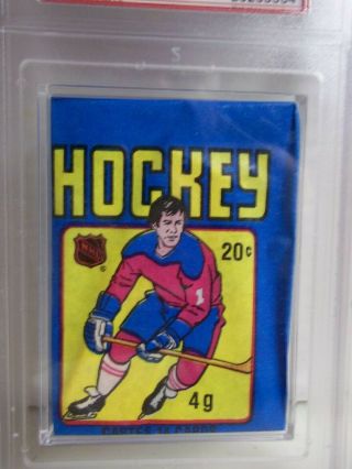 1979 O - Pee - Chee Hockey Wax Pack PSA NM 7 NHL Cards Rare Population 60 2