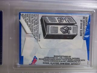 1979 O - Pee - Chee Hockey Wax Pack PSA NM 7 NHL Cards Rare Population 60 5