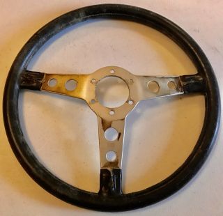 Vintage 14” Momo Ferrari Steering Wheel Dino 246 GT 3 - Spoke 1972 72 5