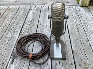 Vintage Rca 77d & Stand Fully Microphone - Vintage