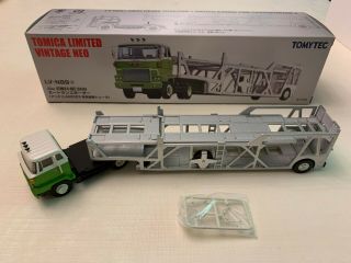 Tomica Limited Vintage Neo Lv - N89a Hino He366 Car Transporter 1/64