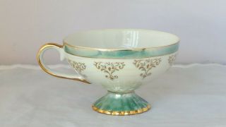 Vintage Porcelain Tea Cup Mug Gold Trim Japan