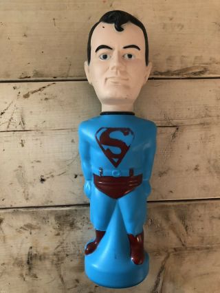 Rare Vintage 1965 Superman Soaky Bottle By Colgate Palmolive Co.