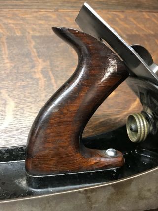 Antique Stanley Bailey No 8 Pre Lateral Hand Plane Rosewood Vintage 5