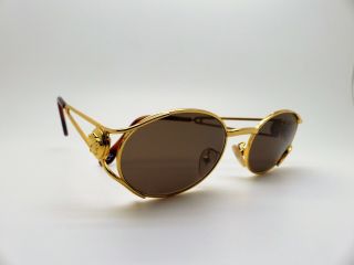 Rare Vintage Gianni Versace Sunglasses Mod.  G98.  S Col.  030 Old Stock 2