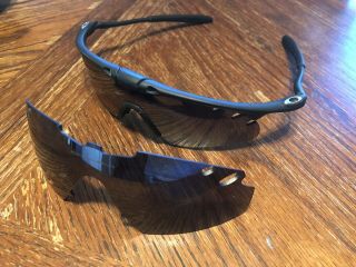 Oakley Magnesium M Frames Black 2 Lenses