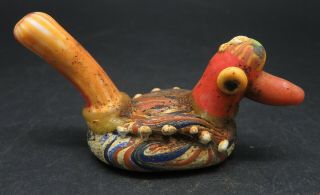 Very Rare Vintage Phoenician Bird Bead Pendant Quality