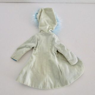 Furga Alta Moda Italian Italy fashion doll clothes hooded coat blue vintage HTF 2