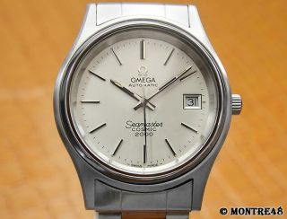 Omega Seamaster Cosmic 2000 Rare 1970 Swiss Made Men 38mm Automatic Watch Mj11