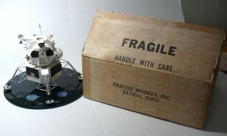 Vintage Precise Nasa Grumman Lunar Excursion Module Lem Desk Model Topping