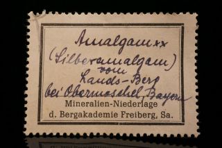 RARE HISTORIC Moschellandsbergite Crystal LANDSBERG,  GERMANY - Ex.  Robertson 7