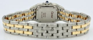 Vintage Cartier Panthere 18K Gold And Stainless Steel Watch 6