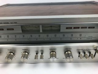 Vintage Pioneer SX - 750 AM/FM Stereo Receiver 3