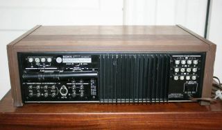 Vintage SONY STR - 7055 Stereo Receiver.  Wood Cabinet JAPAN.  Powerful Sound 8
