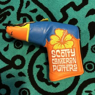 Scotty Cameron Hula Girl ULTRA RARE ' Drop Top ' Sony Open Putter Cover Golf 3