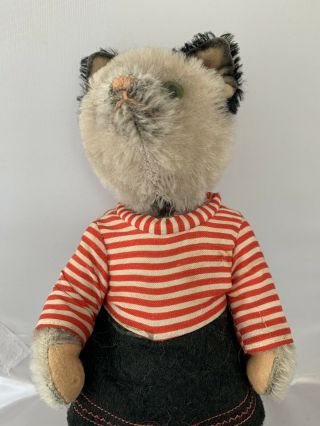 1950’s Rare Vintage Schuco mohair cat 2