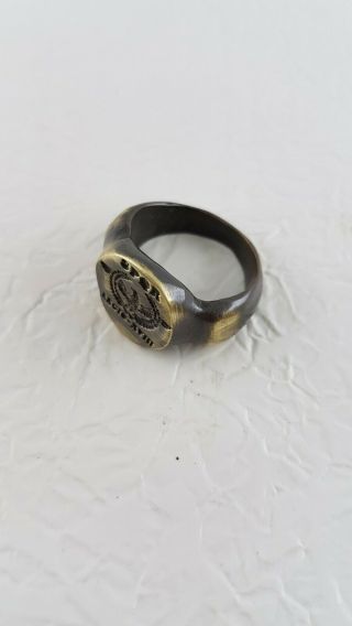Ancient.  LEGIO XVIII SPQR Bronze Ring - Vintage - Antique ROMAN - BRONZE - RARE 4