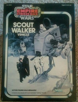 1982 Vintage Kenner Star Wars The Empire Strikes Back Scout Walker Vehicle