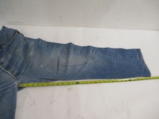 Vintage Levi ' s 501 Single Stitch Redline Selvedge Jeans Tag Size 38 X 32 12