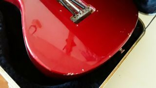 VINTAGE Kawai AQUARIUS Electric Guitar 1980s CANDY APPLE RED matsumoku japan 12
